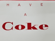 Have a Coke Red Vinyl Decals